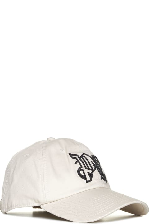 Palm Angels for Women Palm Angels Beige Cap With Logo