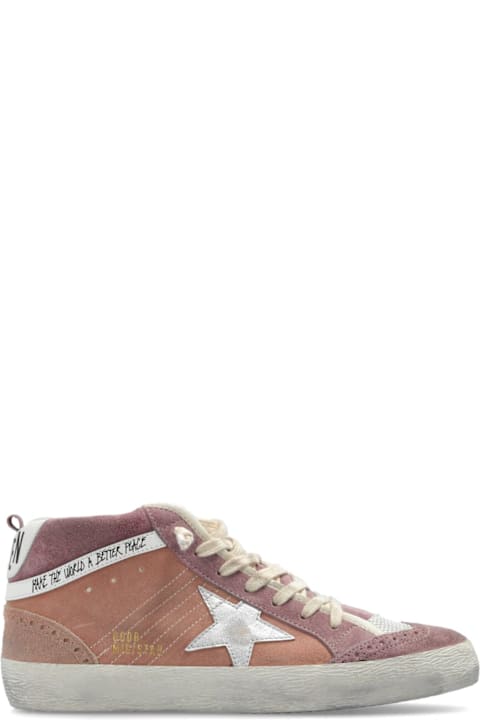 Golden Goose Shoes for Women Golden Goose Double Quarter Mid-star Sneakers