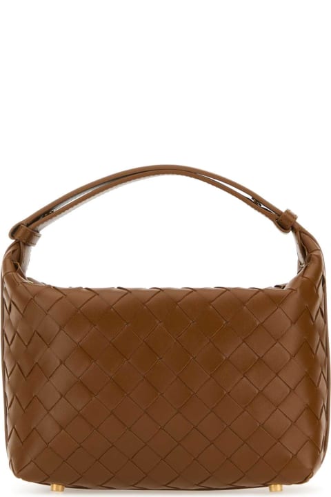 Fashion for Women Bottega Veneta Caramel Nappa Leather Mini Wallace Handbag