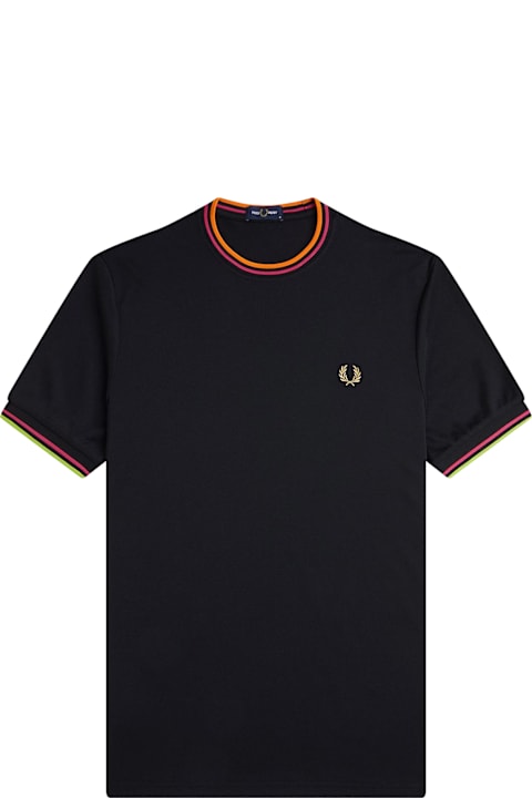 Fred Perry لـ Kids Fred Perry On Court Twin Tipped Recycled Polyester T-shirt
