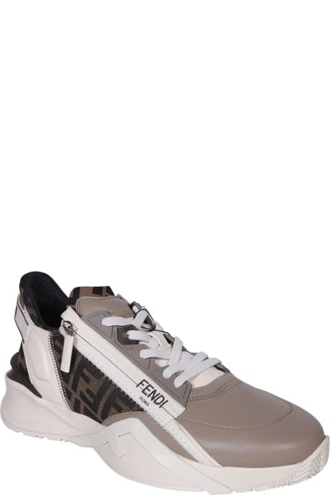 Fendi Flow Beige Sneakers