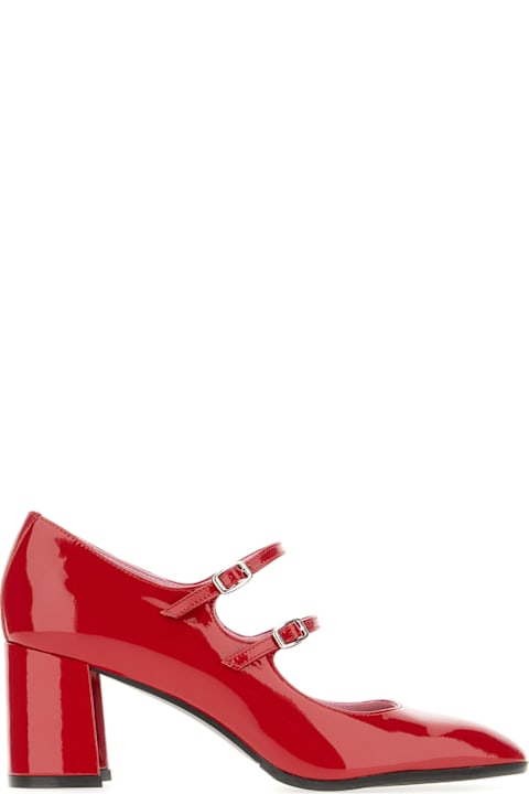 Carel Shoes for Women Carel Red Leather Alice Pumps