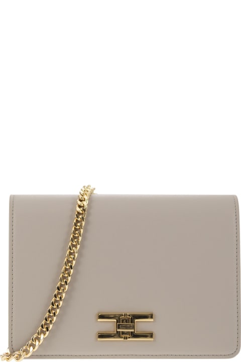 Elisabetta Franchi for Women Elisabetta Franchi Shoulder Bag With Gold Swivel Logo