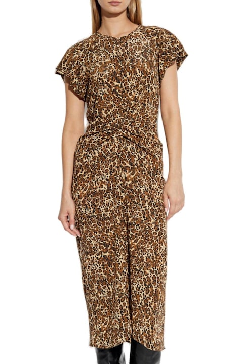 Isabel Marant Clothing for Women Isabel Marant Terena Leopard-printed Dress