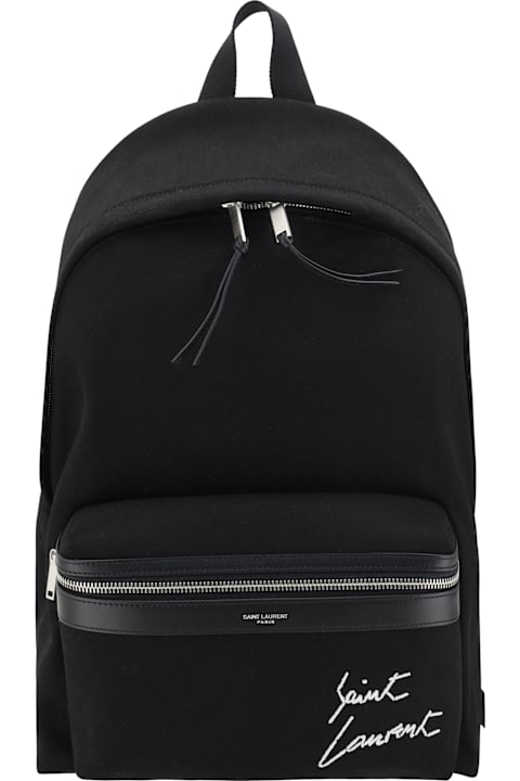Saint Laurent Bags for Men Saint Laurent Logo's Backpack