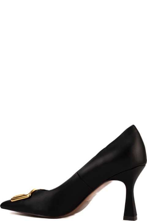 High-Heeled Shoes for Women Coccinelle Leather Pumps