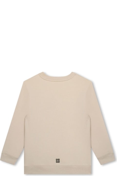 Givenchy for Girls Givenchy Givenchy Kids Sweaters Beige