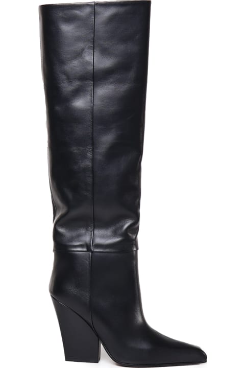 Paris Texas أحذية لـ السيدات Paris Texas Jane Boots In Leather