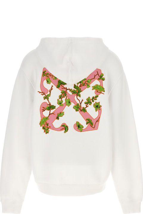 Clothing Sale for Women Off-White 'ramage Flower Arrow' Hoodie
