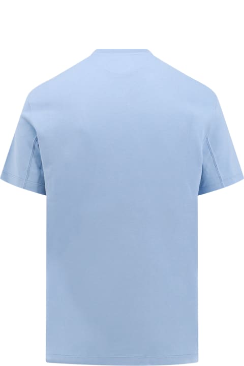 Brunello Cucinelli Clothing for Men Brunello Cucinelli Cotton T-shirt With Logo Print