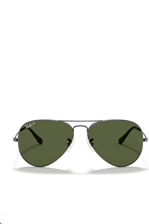 Sale for Men Ray-Ban Ray-ban Rb3025 - Aviator Large Metal 004/58 Gunmetal Sunglasses