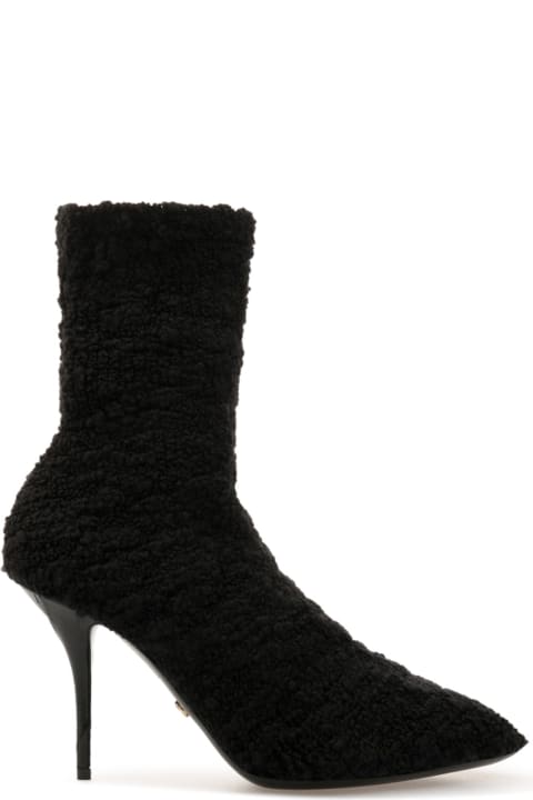 Dolce & Gabbana Boots for Women Dolce & Gabbana Shearling Boots