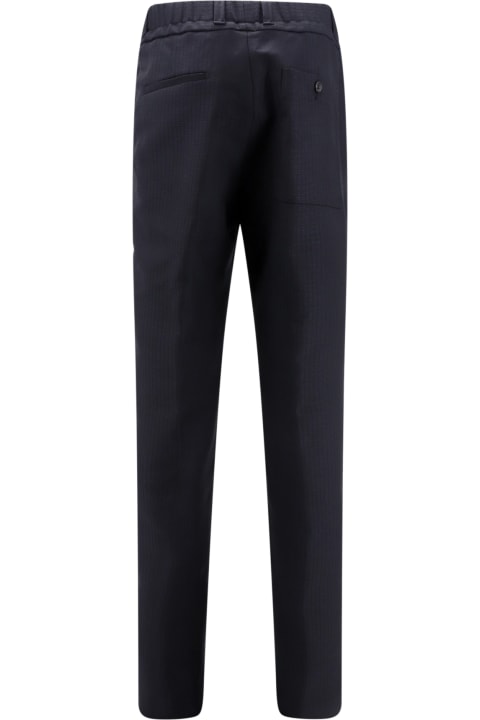 Clothing for Men Lanvin Wool And Mohair Micropattern Trouser