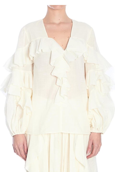 Homeware Zimmermann Acacia Ruffle Shirt