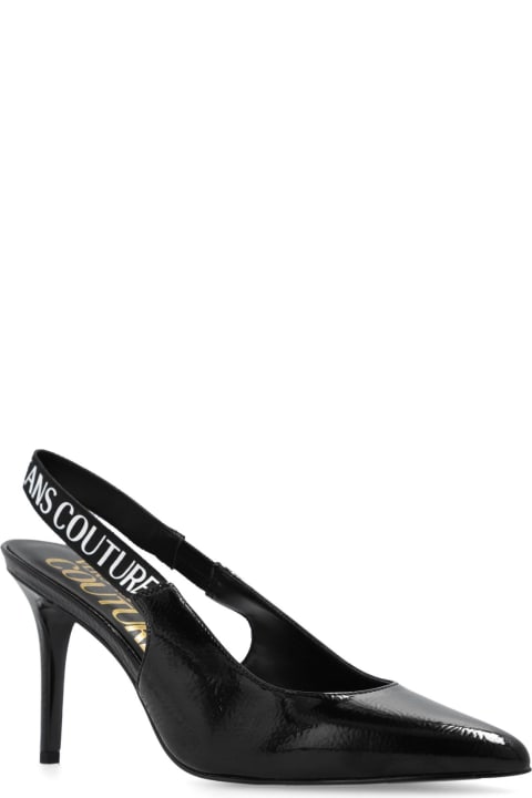 Versace Jeans Couture High-Heeled Shoes for Women Versace Jeans Couture Versace Jeans Couture Pumps With Logo