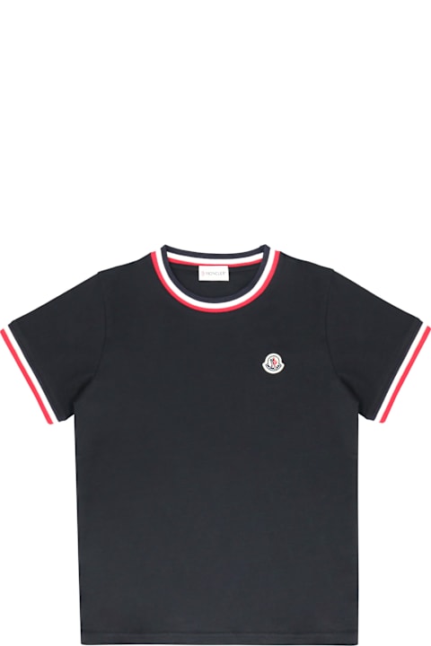 Fashion for Kids Moncler Cotton Crew-neck T-shirt