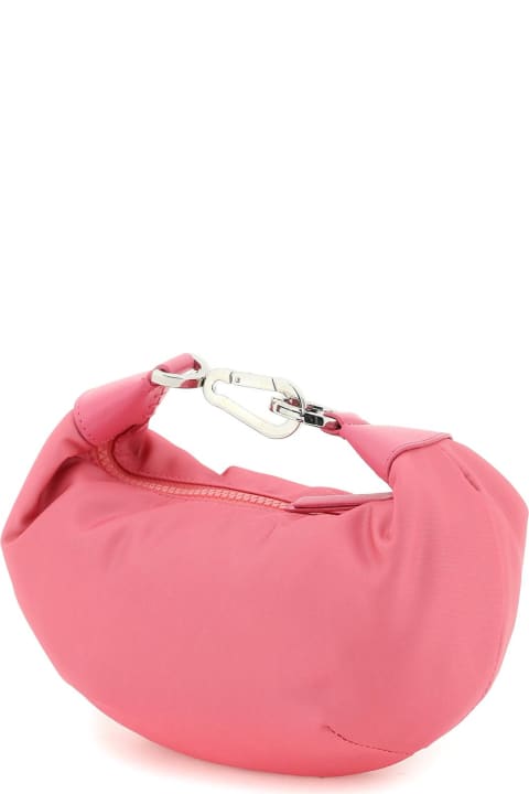 أدوات منزلية Palm Angels Dark Pink Fabric Big Palm Handbag