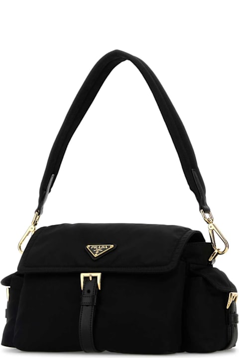 Prada Black Re-nylon Shoulder Bag