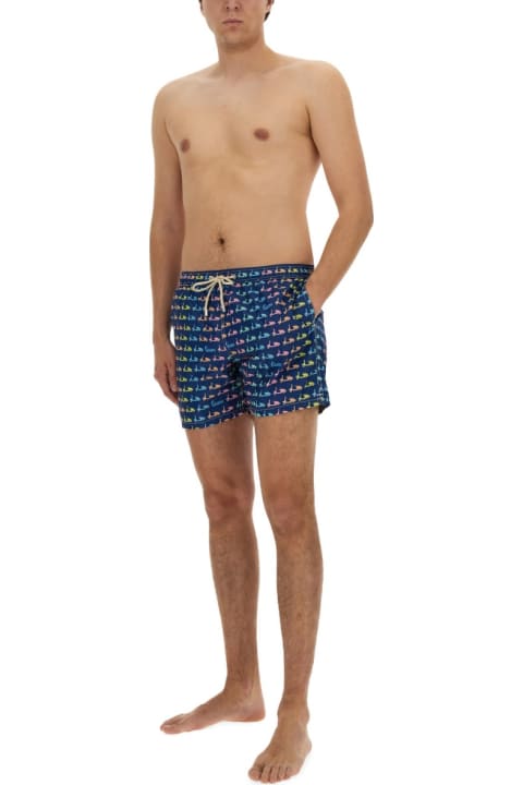 Swimwear for Men MC2 Saint Barth Swimsuit With Print