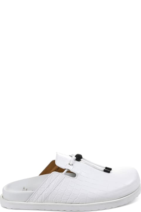 Calf Leather Shoes White