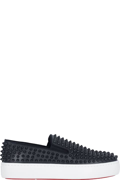 Christian Louboutin for Men Christian Louboutin "spikeboat" Sneakers