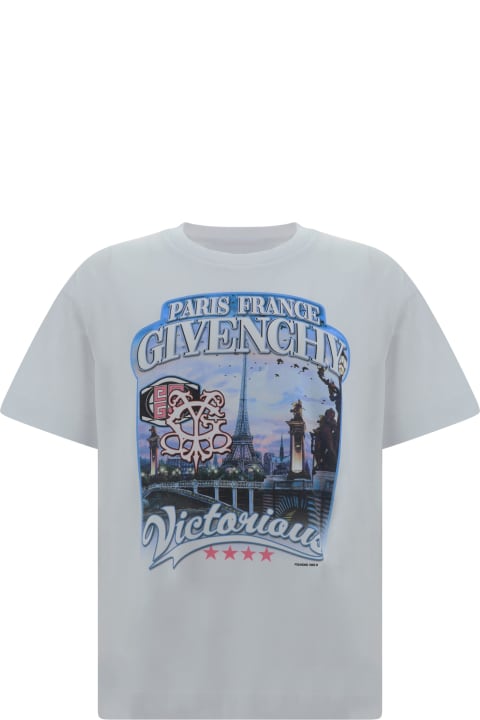 Givenchy Men Givenchy Graphic Printed Crewneck T-shirt