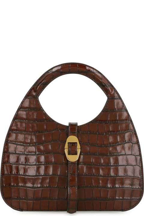 Cosima Croco Shiny Handbag