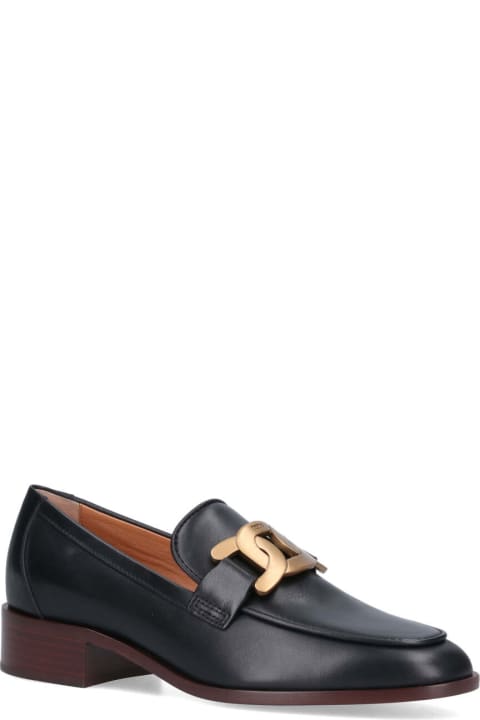 Tod's High-Heeled Shoes for Women Tod's Chain Detail Loafers