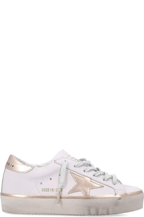 Homeware Golden Goose Golden Goose Hi Star White Sneakers