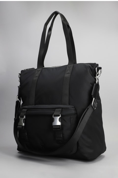 Ami Alexandre Mattiussi Shoulder Bags for Men Ami Alexandre Mattiussi Tote In Black Nylon
