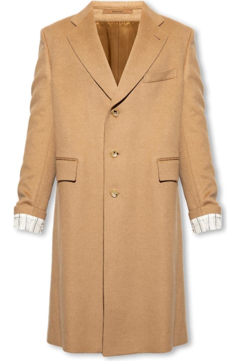 メンズ Gucciのコート＆ジャケット Gucci Camel Wool Coat