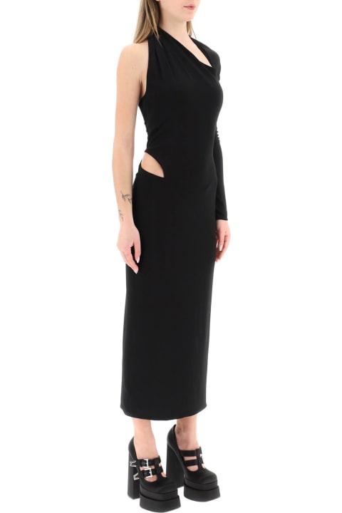 Homeware Versace Cut Out Jersey Dress