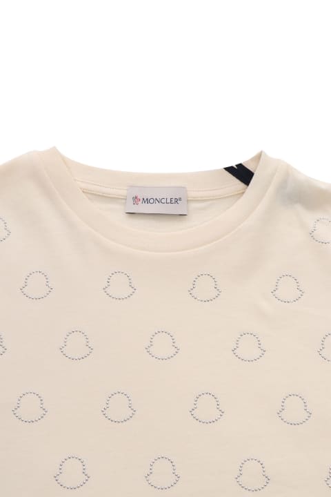 Moncler for Girls Moncler T-shirt With Logo