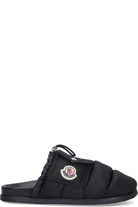 Moncler for Women Moncler Padded Mules "mon Pocket"