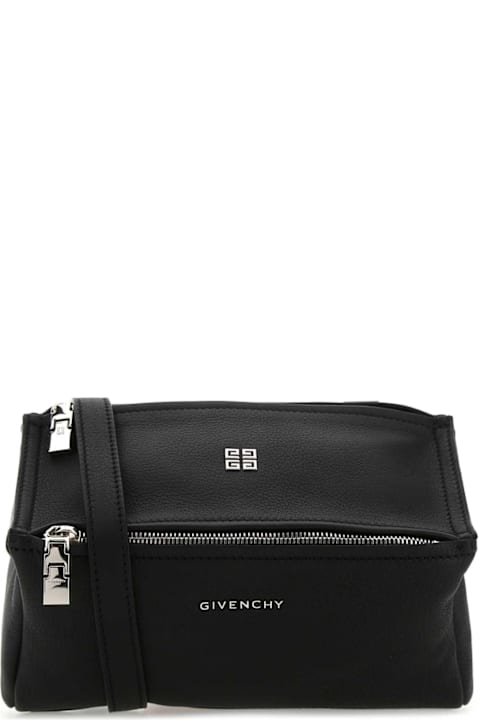 Sale for Women Givenchy Black Leather Mini Pandora Crossbody Bag