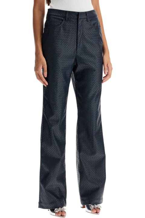 Rotate by Birger Christensen for Women Rotate by Birger Christensen Straight Leg Pants With Woven Pattern Design