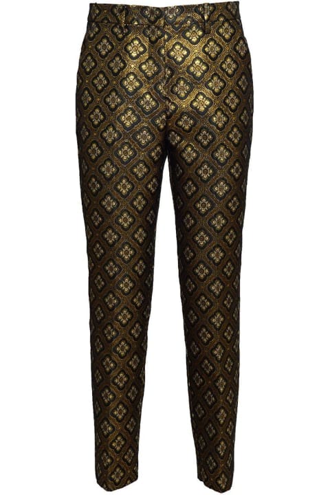 ウィメンズ Etroのパンツ＆ショーツ Etro Embroidered-motif Cropped Trousers