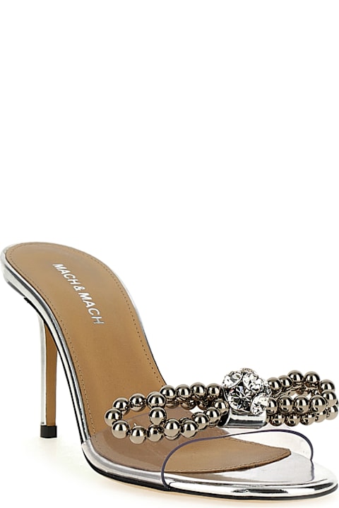 Homeware Mach & Mach 'stud Bow' Sandals