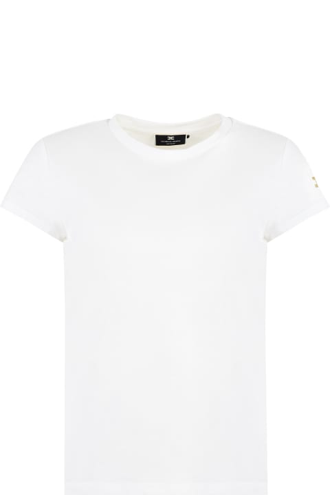 Elisabetta Franchi for Women Elisabetta Franchi Cotton Crew-neck T-shirt