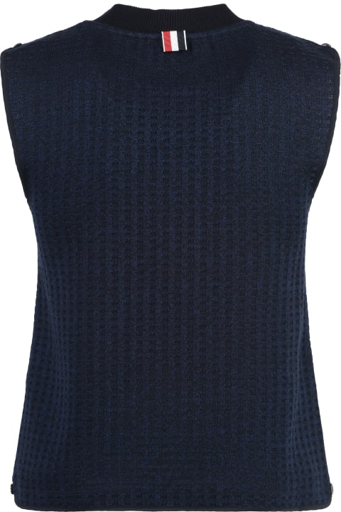 ウィメンズ Thom Browneのコート＆ジャケット Thom Browne Cotton Tank Top