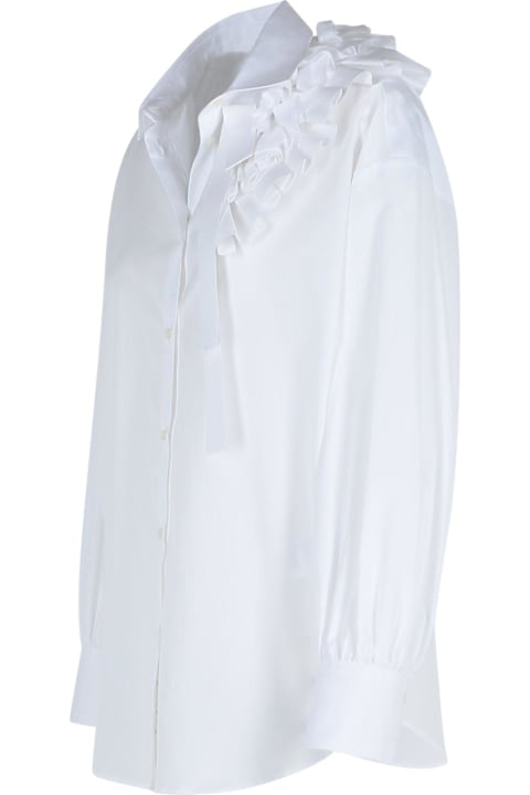 MSGM for Women MSGM White Cotton Shirt