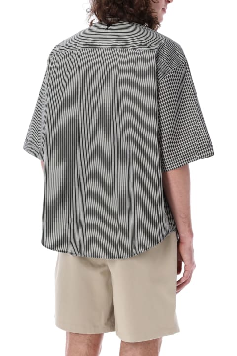 Shirts for Men Ami Alexandre Mattiussi Striped S/s Shirt