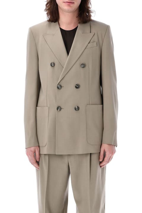 Ami Alexandre Mattiussi Coats & Jackets for Men Ami Alexandre Mattiussi Double Breasted Blazer