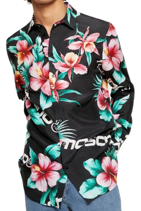 Fashion for Kids Moschino Couture Silk Printed Shirt