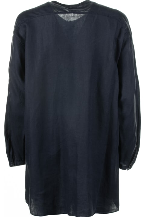 Aspesi for Women Aspesi Long Blue Shirt