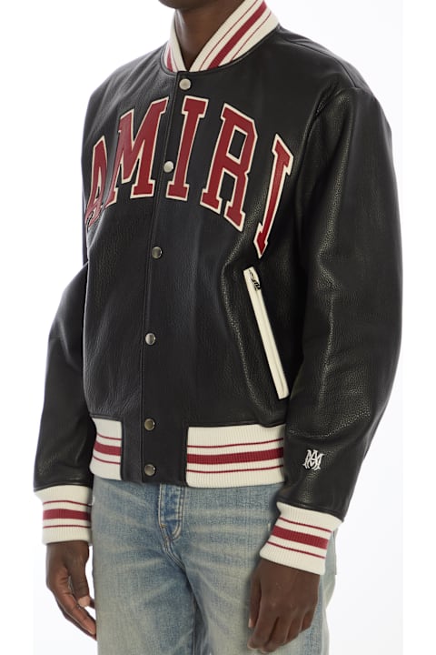 Homeware AMIRI Amiri Leather Bomber Jacket