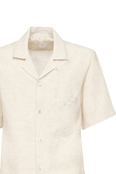 Eleventy for Men Eleventy Shirt With Wide Collar