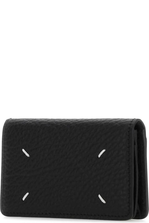 Sale for Women Maison Margiela Black Leather Coin Purse