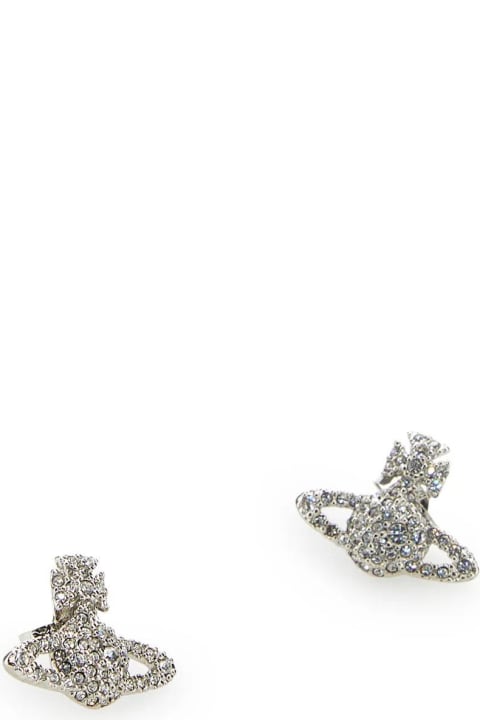 Jewelry for Women Vivienne Westwood Embellished Metal Grace Earrings