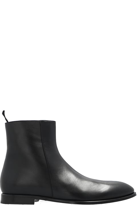 Boots for Men Dolce & Gabbana Leather Ankle Boots